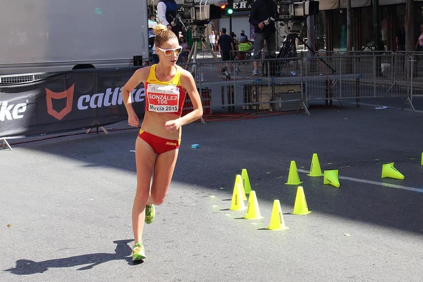 Raquel González wins bronze in the race walking marathon in Birmingham