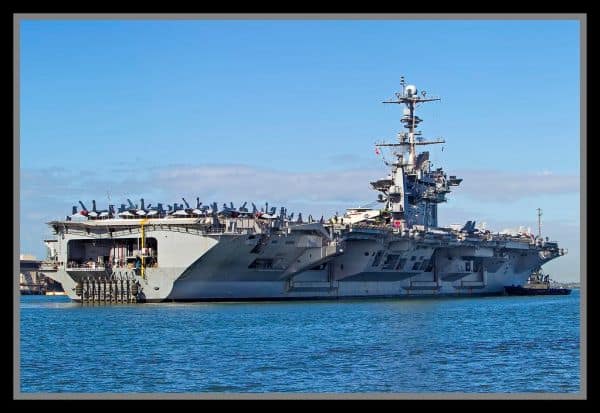 VS vervangt vliegdekschip "USS Abraham Lincoln" in het Midden-Oosten