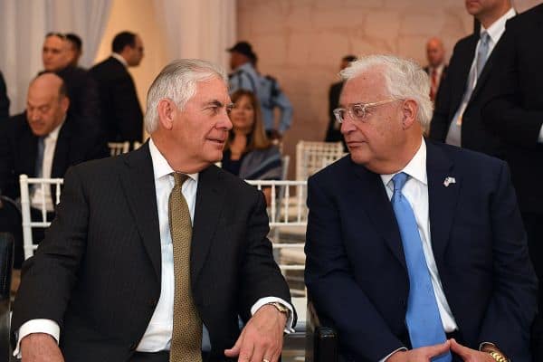 Embaixador dos EUA em Israel: "Cerco aos palestinianos é terrorismo"