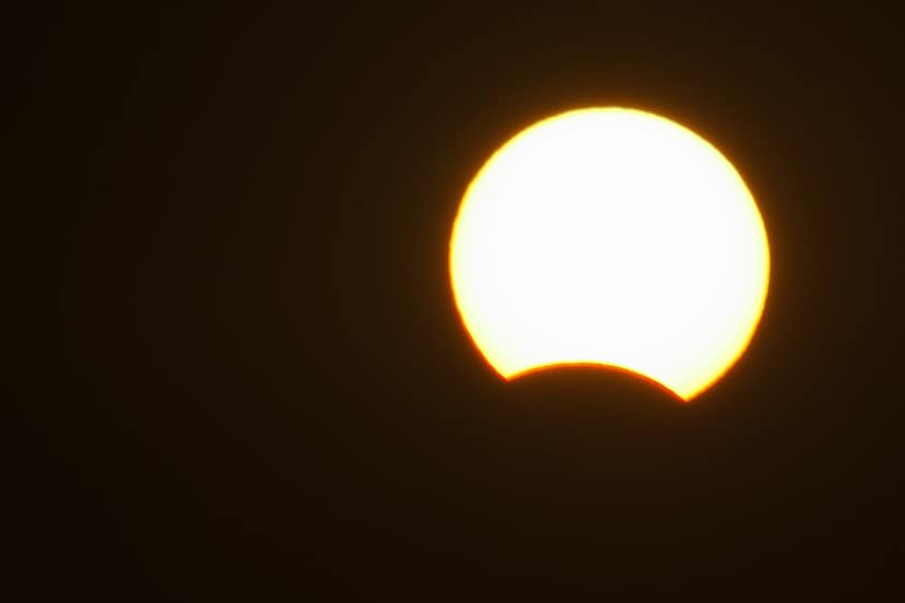 A Aemet alerta para nuvens que podem afetar a visibilidade do eclipse