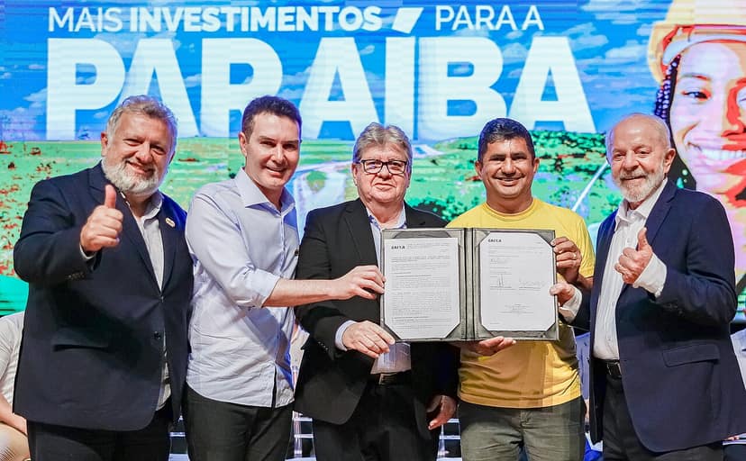 Hugo Motta sostiene la rielezione di Lula in Paraíba