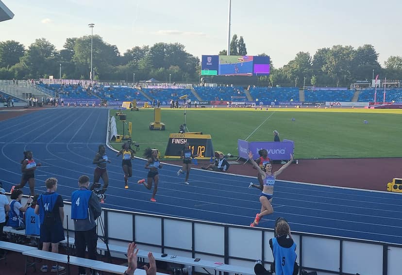 Romell Glave gewinnt Titel über 100m bei Europameisterschaften