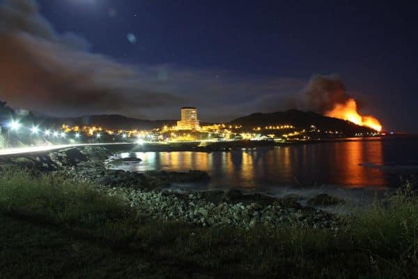 Incendio en Peñíscola causa daños y heridos